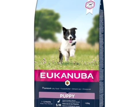 Eukanuba Puppy Small & Medium Lamb & Rice kutyatáp 12kg