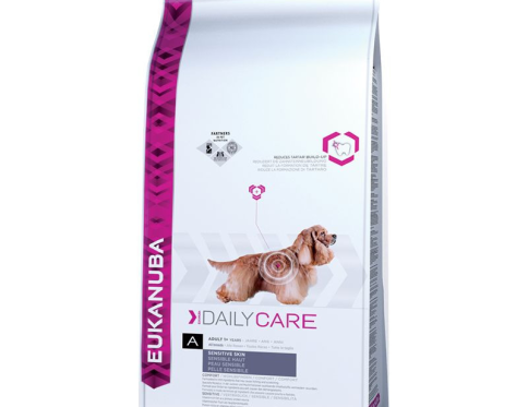 Eukanuba Daily Care Sensitive Skin kutyatáp 12kg