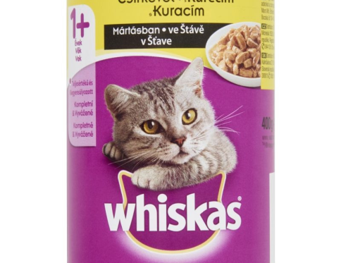Whiskas Konzerv Csirkehússal 400g