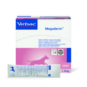 Virbac Megaderm bőr és szőrkondícionáló nagytestű kutyáknak 28X 8ml