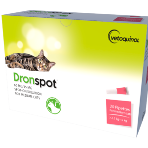 DronSpot Féreghajtó közepes testű macskáknak 2,5-5 kg
