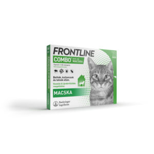 Frontline Combo Macska Spot On – bolha és kullancs elleni csepp macskáknak 3 pipetta