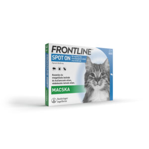 Frontline Spot On macska – Bolha- és kullancsvédelem macskáknak 3 pipetta