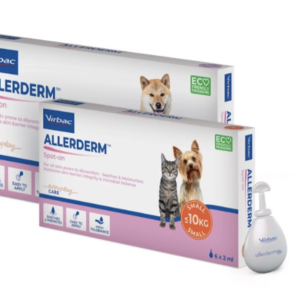 Virbac Allerderm Spot On kistestű kutyának és macskának 6x2 ml