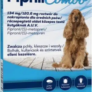 Fipnil Combo M Spot-On 10-20 kg tömegű kutyáknak
