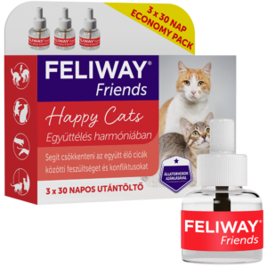 Feliway Friends macska nyugtató - utántöltő 3x48 ml