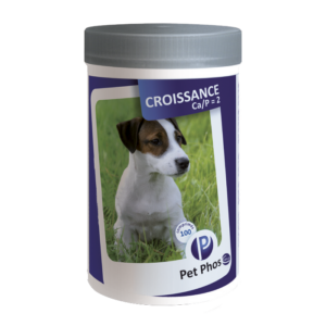Pet Phos Growth Dog Ca/P=2 ízesített kutya vitamin 100 db