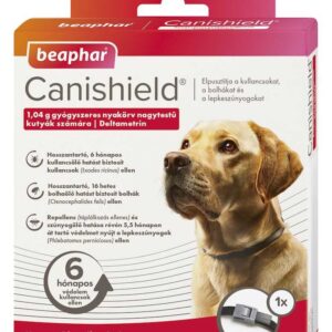 CaniShield kullancs- és bolhanyakörv kutyáknak L 65 cm