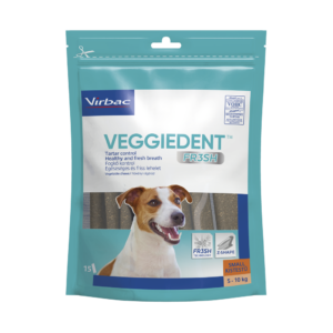 VeggieDent rágószalag kutyáknak S 5-10 kg tömegű kutyáknak