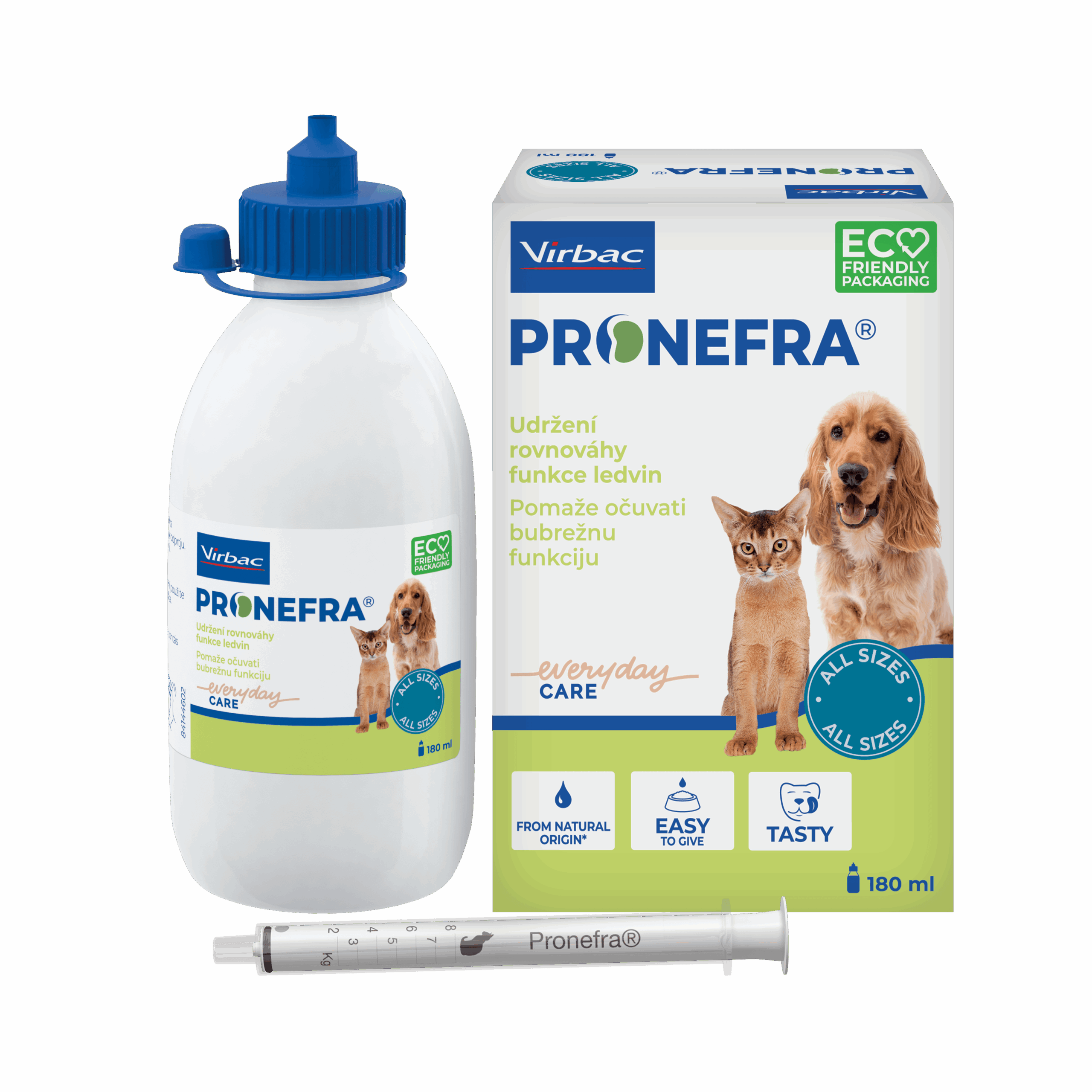 Virbac PRONEFRA ízesített szuszpenzió macskáknak és kutyáknak 180ml