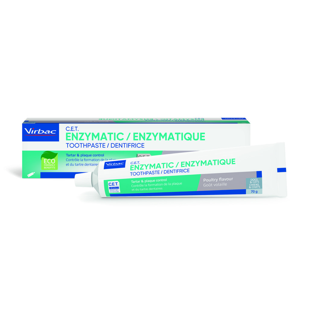 Virbac C E T Enzymatic fogkrém baromfi ízesítéssel 70 g