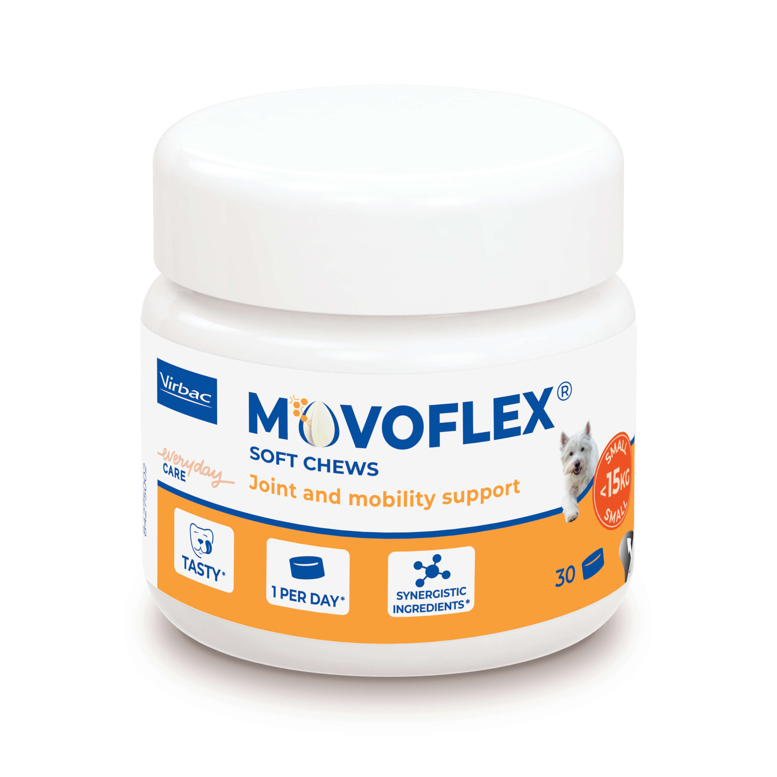 Virbac Movoflex puha rágótabletta S 15 kg alatti kutyák számára - Image 2