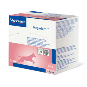 Virbac Megaderm bőr és szőrkondícionáló nagytestű kutyáknak 28X 8ml