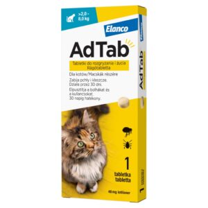 AdTab rágótabletta 2-8 kg tömegű macskáknak