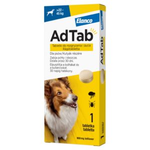 AdTab rágótabletta 22-45 kg tömegű kutyáknak
