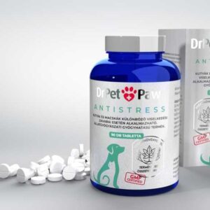 DrPetPaw Antistress macska és kutya nyugtató tabletta 90 tabletta