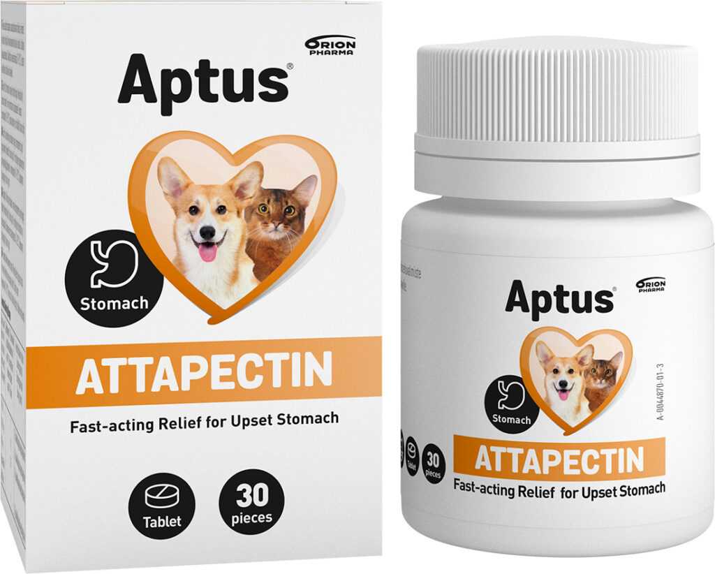 APTUS ATTAPECTIN – Kutya és macska emésztés segítő 30 tabletta