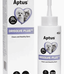 APTUS ORISOLVE PLUS- fültisztító kutyáknak és macskáknak 100 ml
