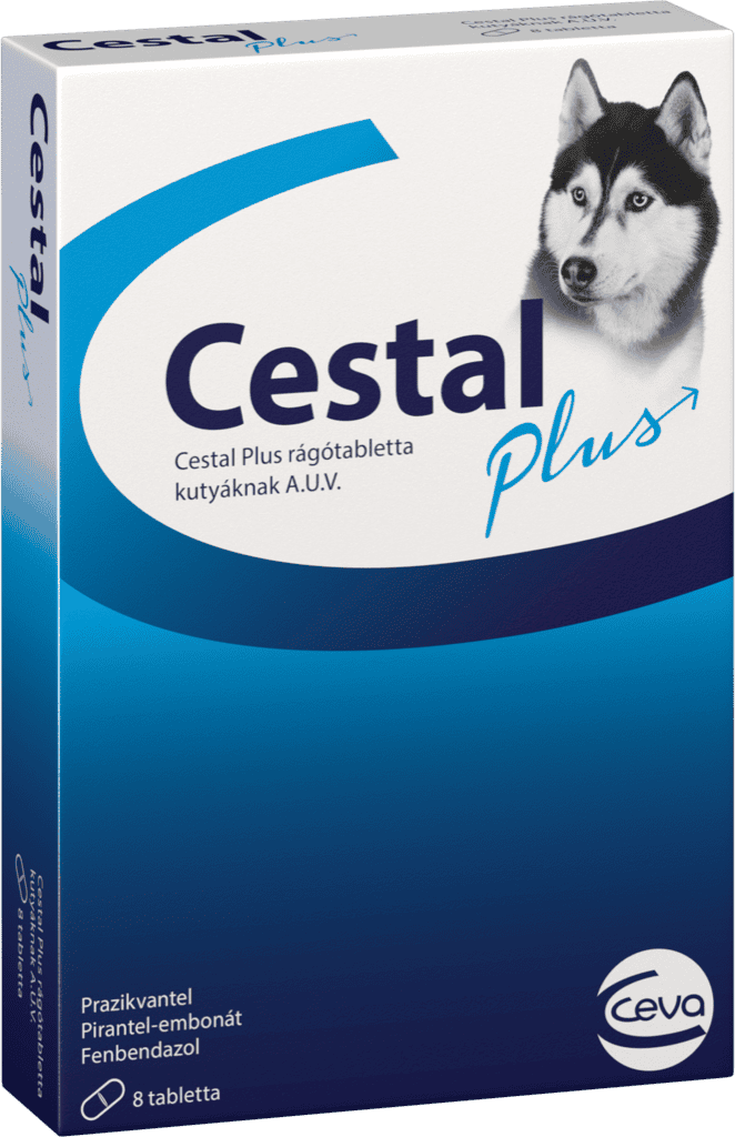 Cestal Plus rágótabletta – Széles spektrumú féreghajtó kutyáknak 8 tabletta