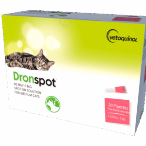 DronSpot Féreghajtó közepes testű macskáknak 2,5-5 kg