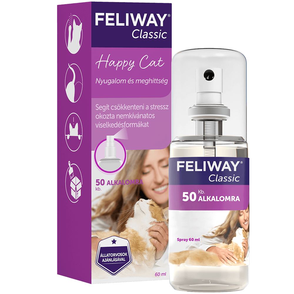 Feliway Classic Feromon Spray macskáknak 60 ml - Image 3