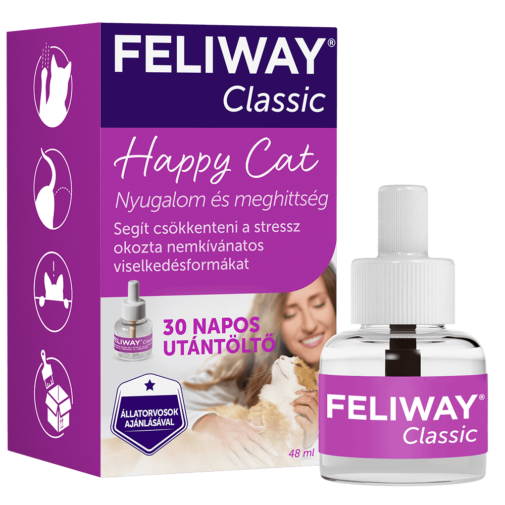 Feliway Classic Macska nyugtató – Utántöltő 48 ml