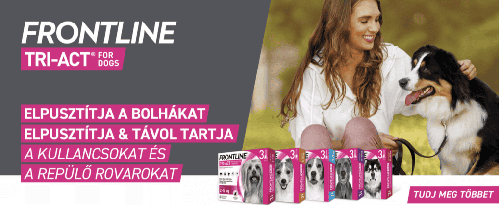 Frontline Tri-Act Spot On XS – Mini kutyáknak (2–5 kg) - Image 2
