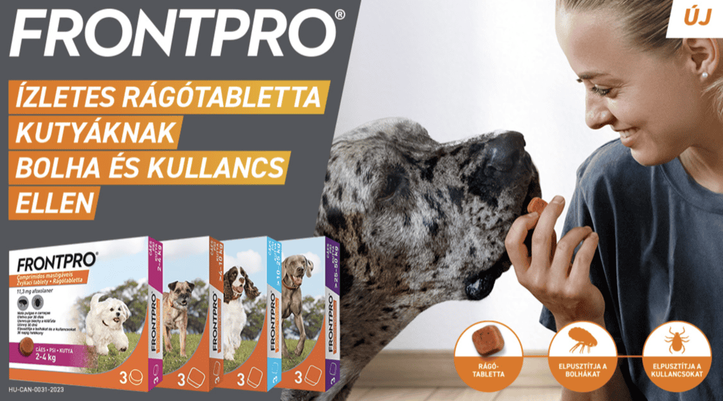 FrontPro rágótabletta 2–4 kg-os kutyáknak 3 db rágótabletta - Image 6