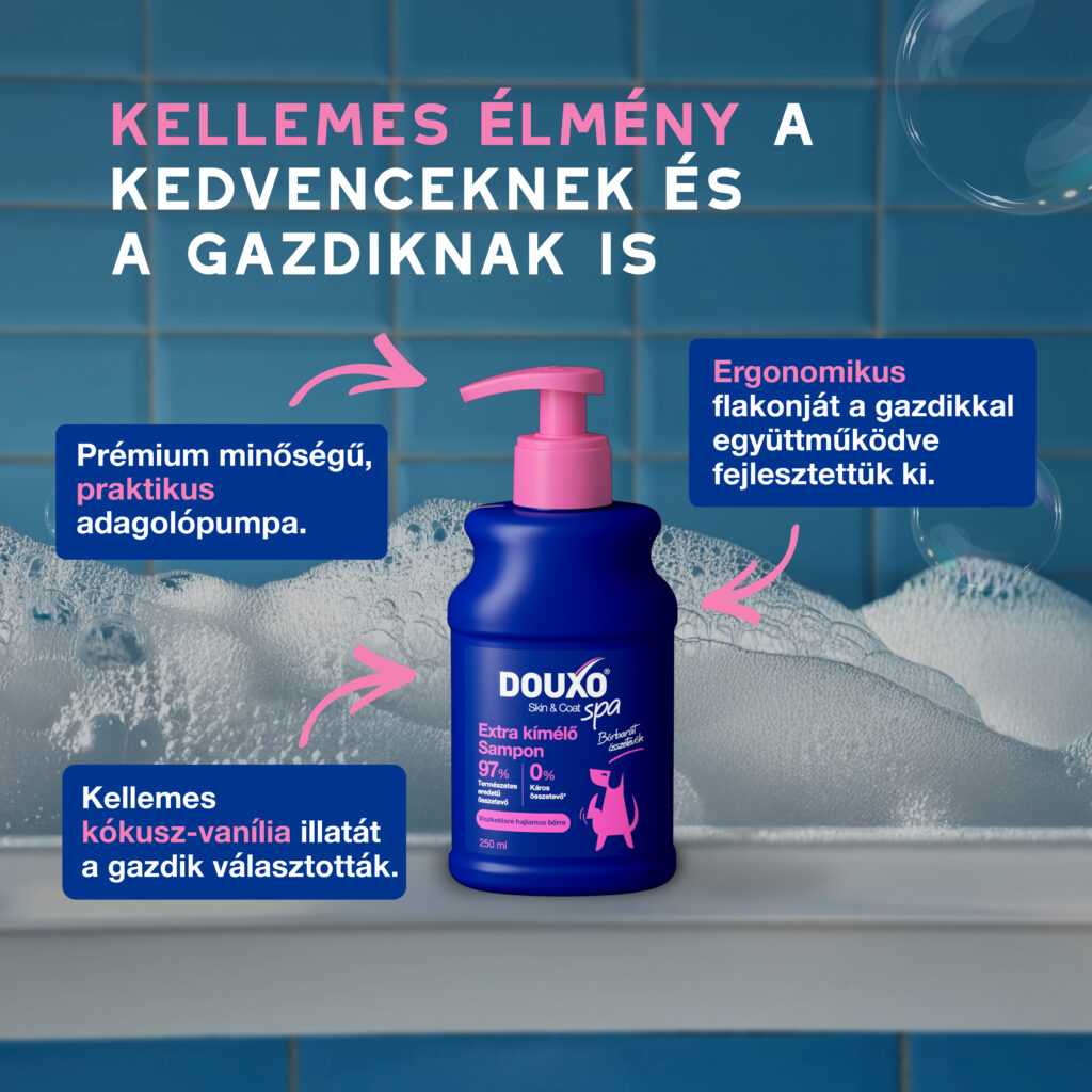 DOUXO SPA Viszketéscsillapító sampon kutyáknak 250 ml - Image 5