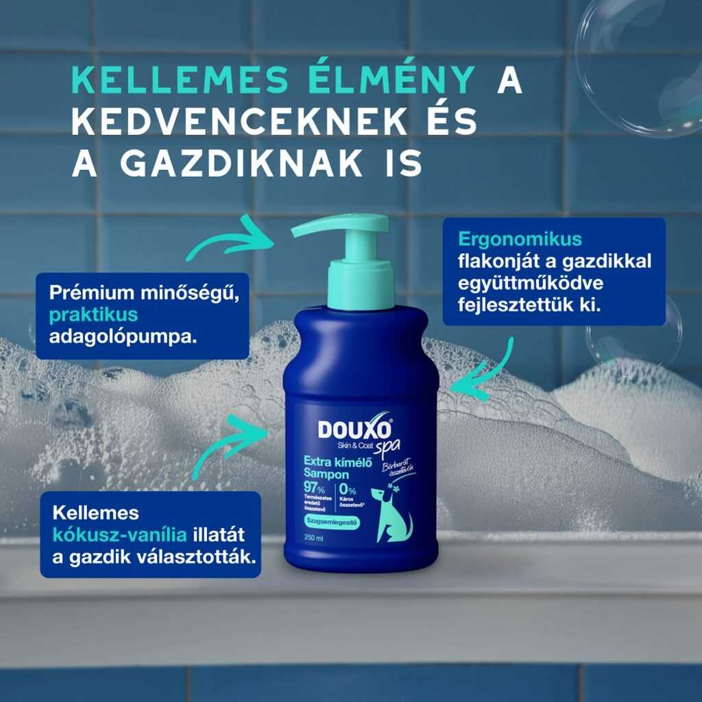 DOUXO SPA Szagsemlegesítő sampon kutyáknak – 250 ml - Image 3