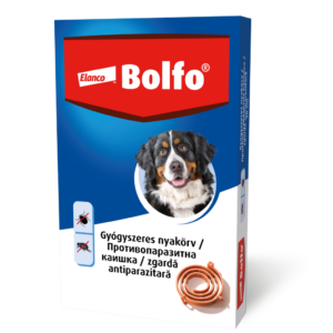 Bolfo kullancs- és bolhanyakörv nagytestű kutyáknak 70 cm