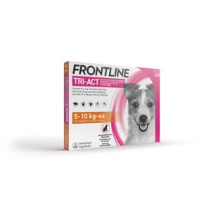 Frontline Tri-Act Spot On S – kistestű kutyáknak (5–10 kg)