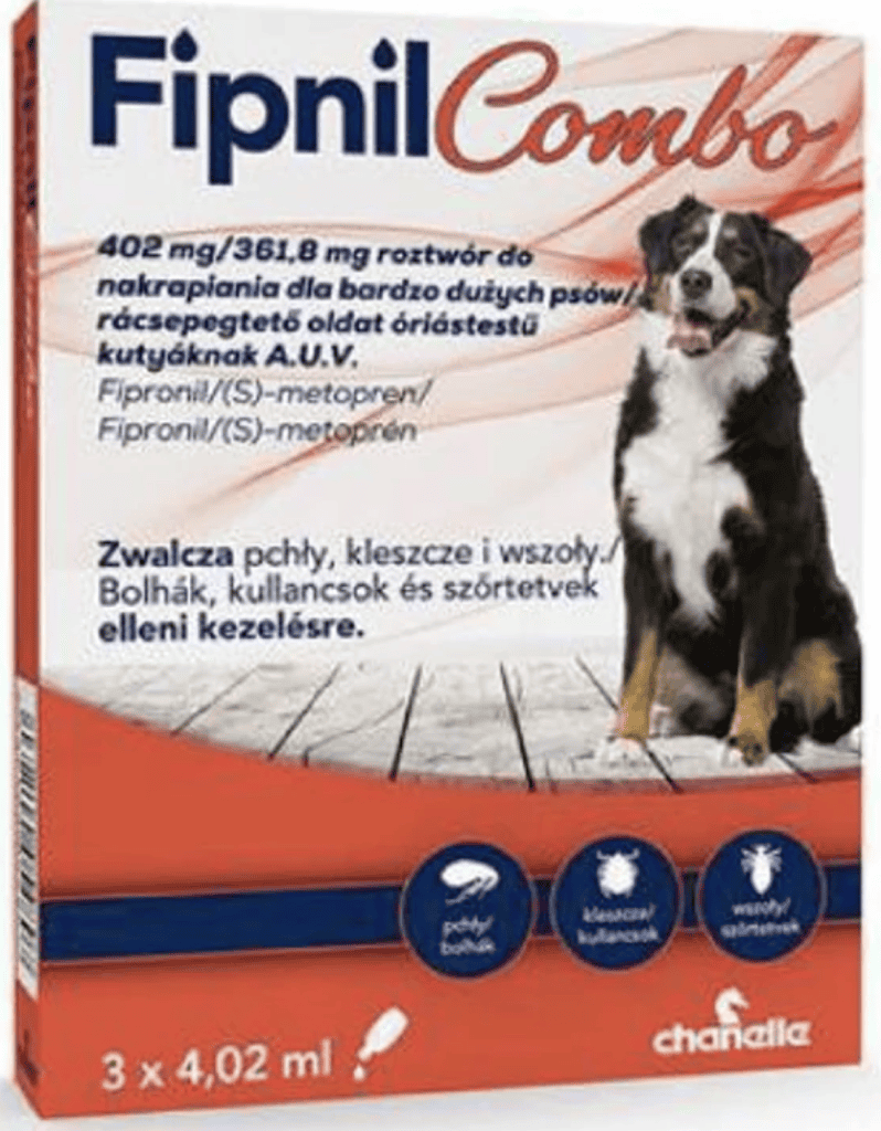 Fipnil Combo XL Spot-On 40-60 kg tömegű kutyáknak