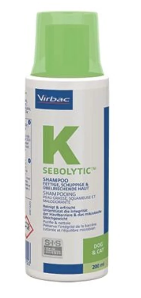 Virbac Sebolytic macska és kutya gyógysampon