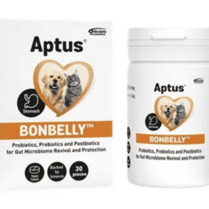 Aptus Bonbelly emésztést támogató tabletta kutyáknak és macskáknak 30x