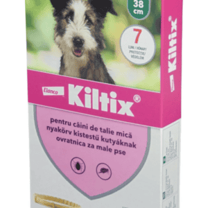Kiltix kullancs- és bolhairtó nyakörv kistestű kutyáknak 38 cm 1x