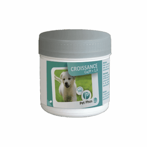 PET PHOS Growth Ca/P=1,3 Dog csonterősítő tabletta