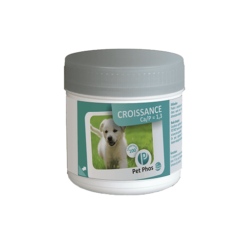 PET PHOS Growth Ca/P=1,3 Dog csonterősítő tabletta