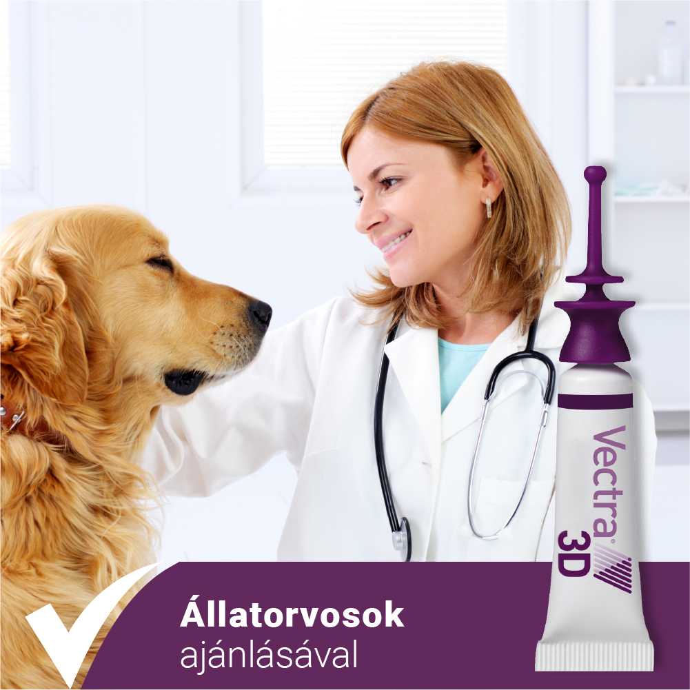 Vectra 3D Spot On 25-40 kg tömegű kutyáknak – Védelem szúnyog, kullancs és bolha ellen - Image 4