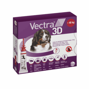 Vectra 3D Spot On 40-66 kg tömegű kutyáknak – Védelem szúnyog, kullancs és bolha ellen