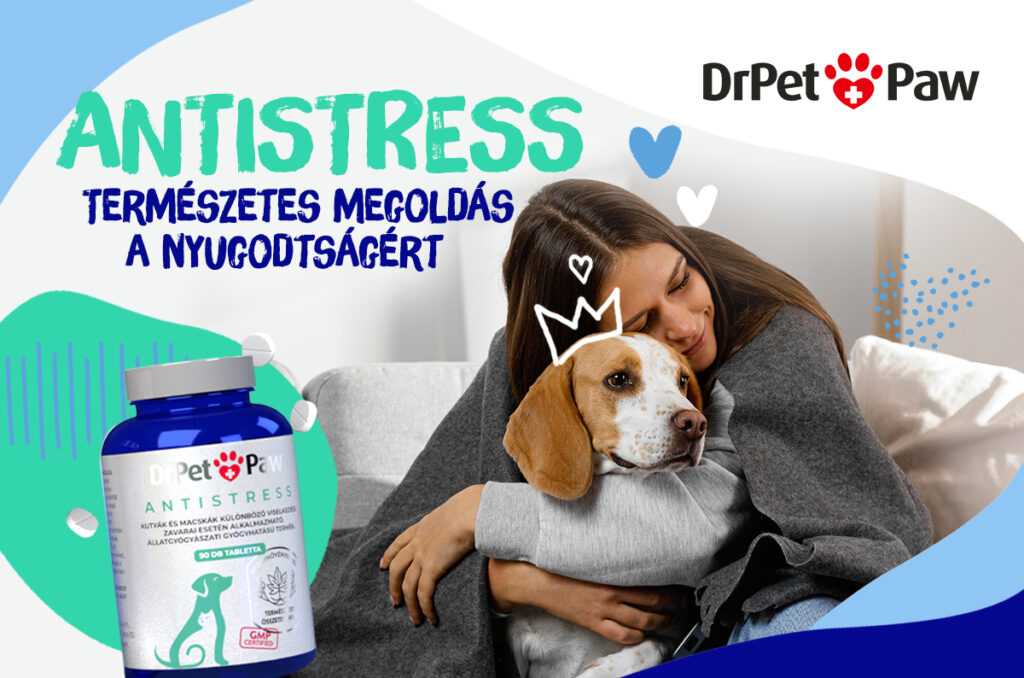 DrPetPaw Antistress macska és kutya nyugtató tabletta 90 tabletta - Image 3