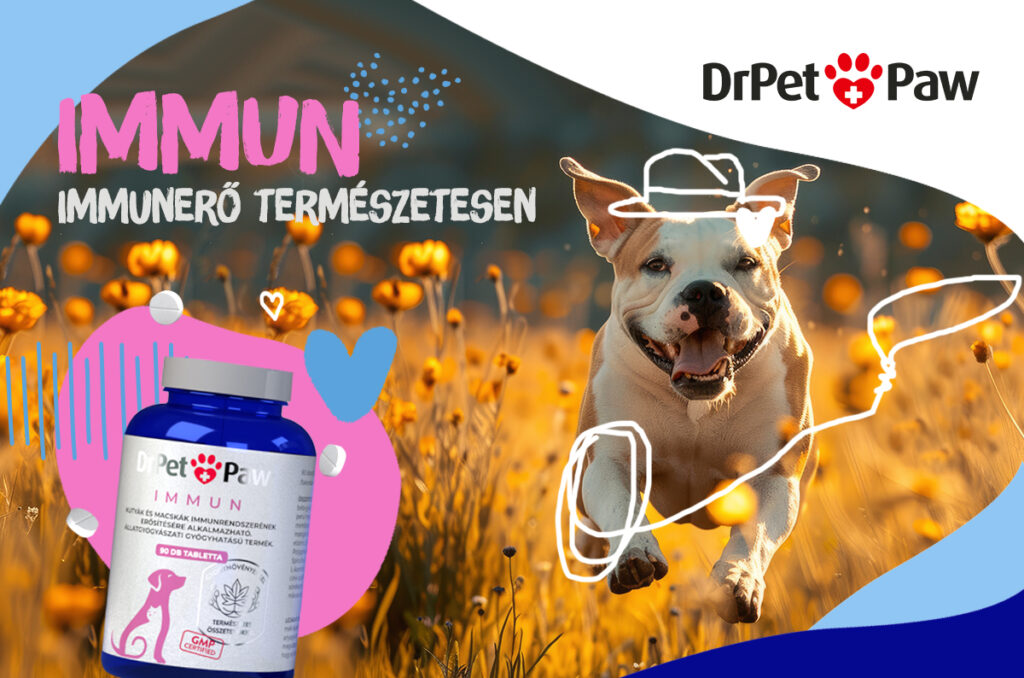 DrPetPaw Immun–Immunerősítő kutyáknak-macskáknak 90 tabletta - Image 3