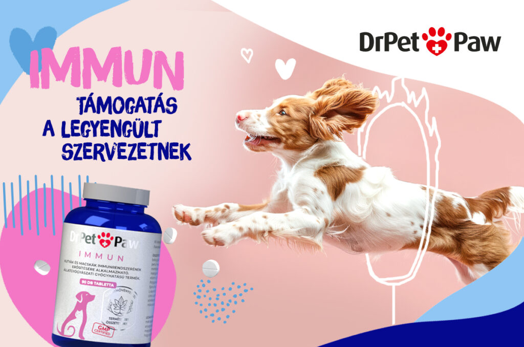 DrPetPaw Immun–Immunerősítő kutyáknak-macskáknak 90 tabletta - Image 4