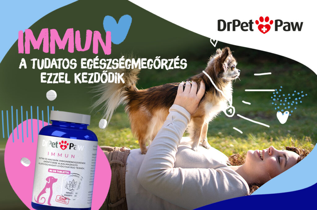 DrPetPaw Immun–Immunerősítő kutyáknak-macskáknak 90 tabletta - Image 6