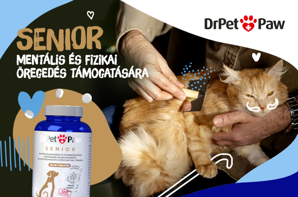 DrPetPaw SENIOR idősebb kutyák és macskák részére 90 tabletta - Image 4