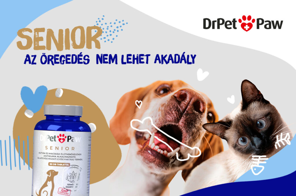 DrPetPaw SENIOR idősebb kutyák és macskák részére 90 tabletta - Image 5