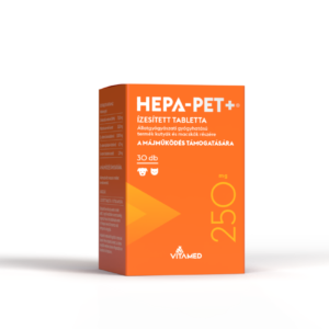 Hepa-Pet Plus 250 mg tabletta - májműködés támogatására