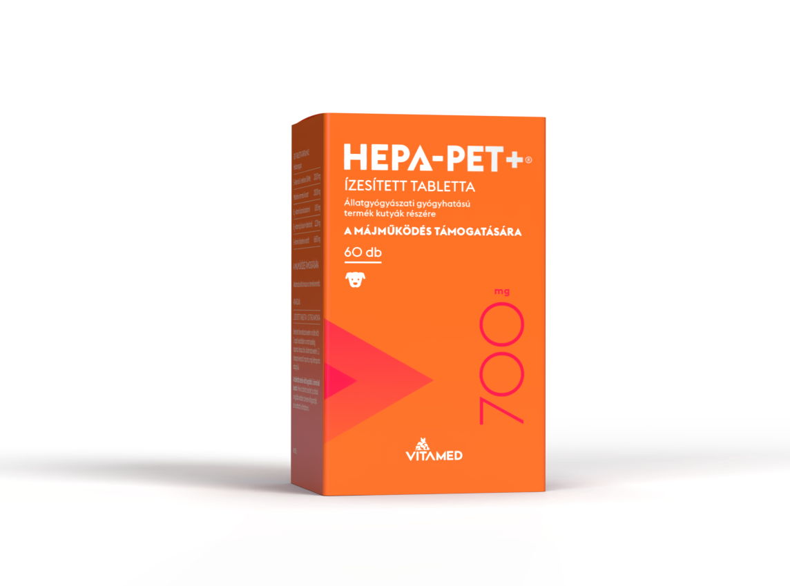 Hepa-Pet Plus 700 mg 60x tabletta - májműködés támogatására