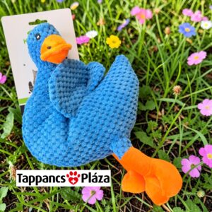 Kutyaplüss kacsa játék kutyáknak – puha sípolós plüss játék