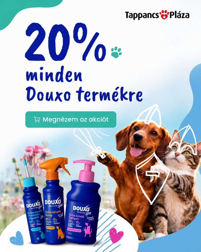 (DOUXO Mobil): DOUXO akció: 20% kedvezmény minden Douxo termékre – Tappancspláza